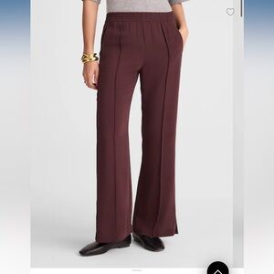 Madewell Pull On Elastic Waist Bootcut Track Pant Women’s Sz M